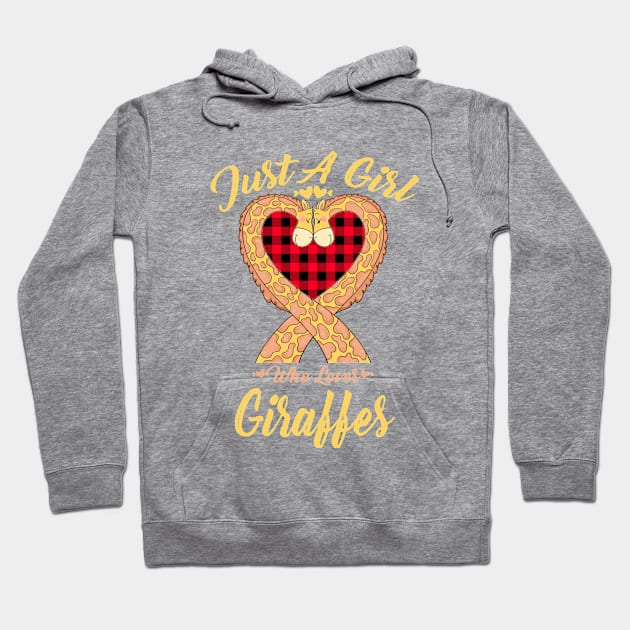 just a girl who loves giraffes Hoodie by Unique-Tshirt Design